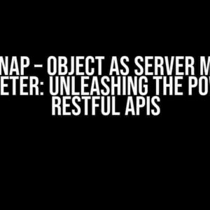 DataSnap – Object as Server Method Parameter: Unleashing the Power of RESTful APIs