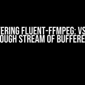 Mastering Fluent-FFMPEG: Vstack Passthrough Stream of Buffered Images