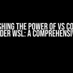 Unleashing the Power of VS Code and Perl under WSL: A Comprehensive Guide